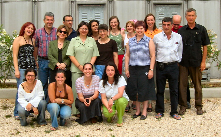 I corsisti e gli organizzatori di Bari, luglio 2007