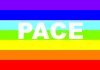 La bandiera della pace che sventola sul mio balcone
