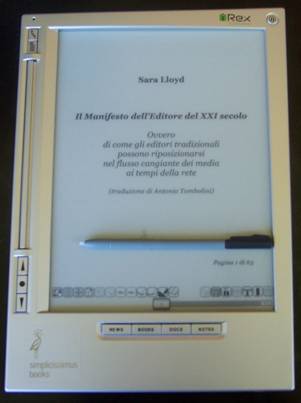 Iliad, un esempio di e-book reader evoluto
